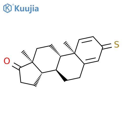 ANDROSTA-1,4-DIEN-17-ONE, 3-THIOXO- structure