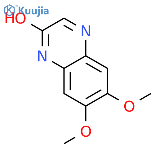 6,7-Dimethoxyquinoxalin-2-ol structure