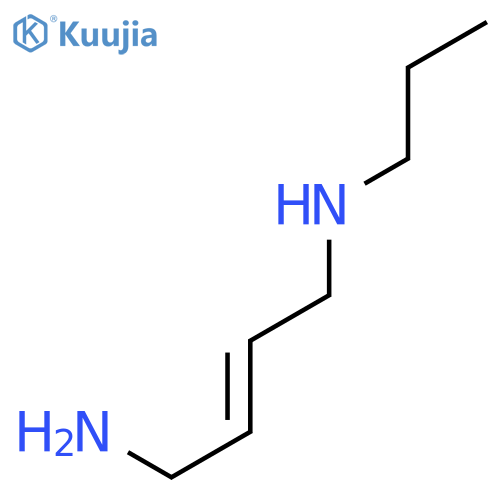 N'-propylbut-2-ene-1,4-diamine structure