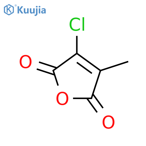 3-chloro-4-methylfuran-2,5-dione structure