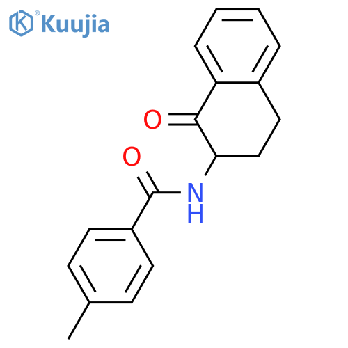 4-METHYL-N-(1-OXO-1,2,3,4-TETRAHYDRO-2-NAPHTHALENYL)BENZENECARBOXAMIDE structure