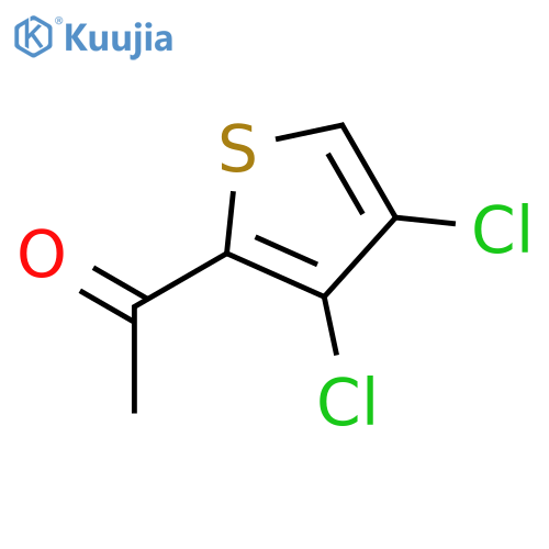 1-(3,4-Dichlorothiophen-2-yl)ethan-1-one structure