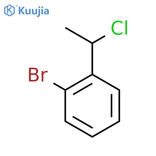 1-Bromo-2-(1-chloroethyl)benzene structure