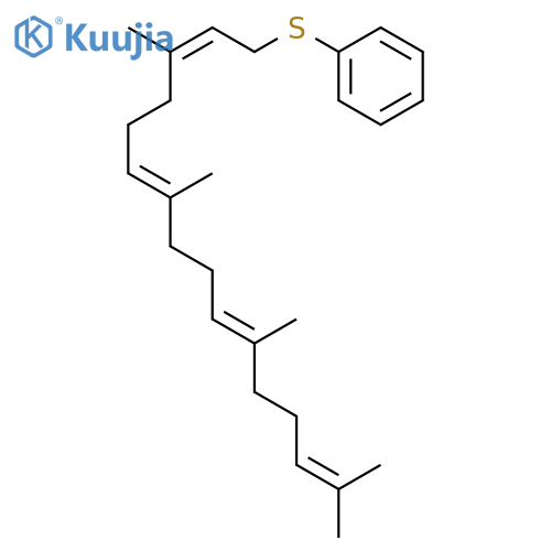 Geranylgeranyl Phenyl Sulfide structure