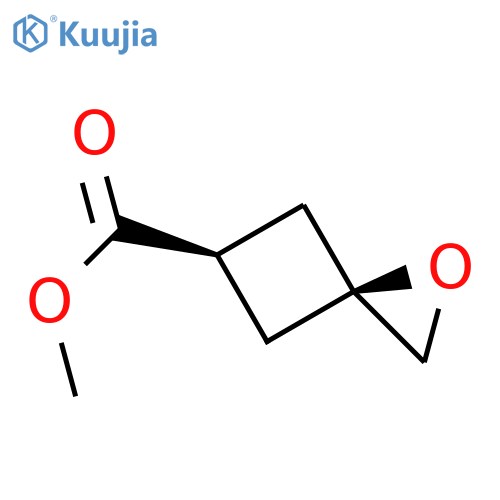 methyl (3α,5α)-1-oxaspiro[2.3]hexane-5-carboxylate structure