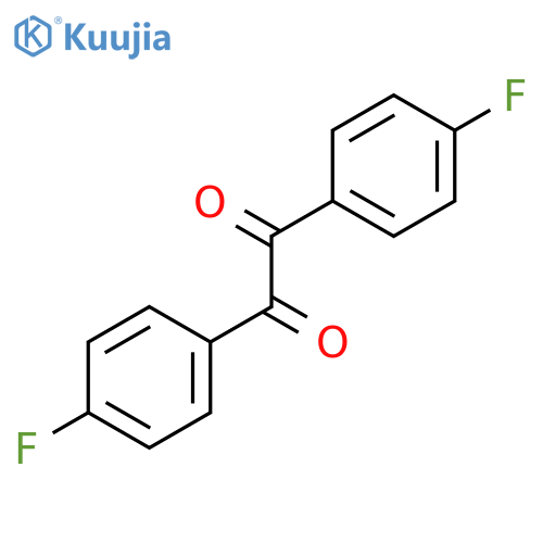 1,2-Bis(4-fluorophenyl)ethane-1,2-dione structure
