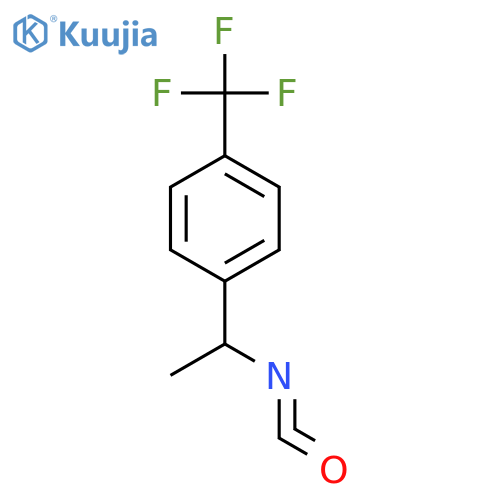 1-(1-isocyanatoethyl)-4-(trifluoromethyl)benzene structure