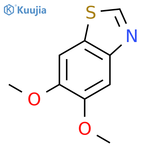5,6-dimethoxy-1,3-benzothiazole structure