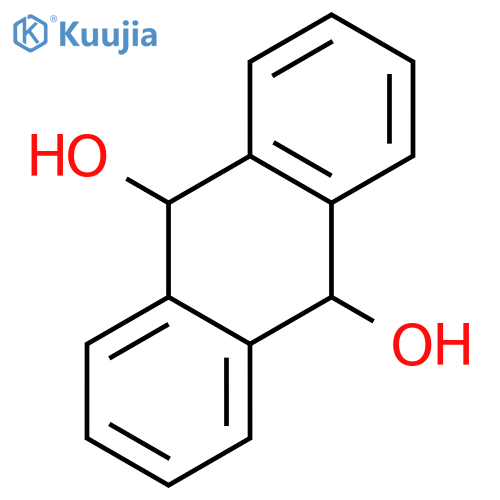 9,10-Anthracenediol, 9,10-dihydro- structure