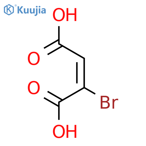 2-bromobut-2-enedioic acid structure