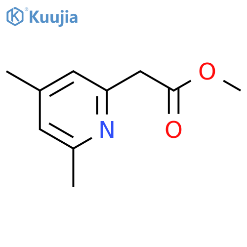 Methyl 2-(4,6-dimethylpyridin-2-yl)acetate structure