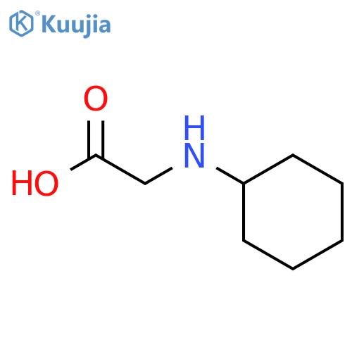 2-(cyclohexylamino)acetic acid structure