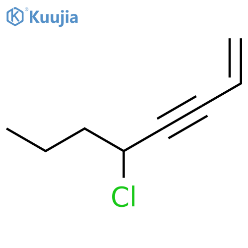 1-Octen-3-yne, 5-chloro- structure