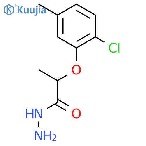 2-(2-Chloro-5-methylphenoxy)propanohydrazide structure