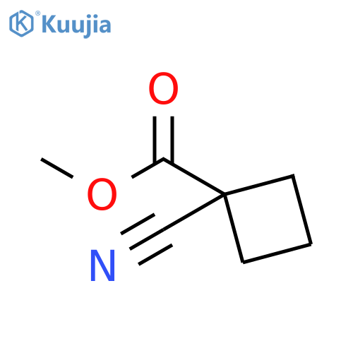 methyl 1-cyanocyclobutane-1-carboxylate structure