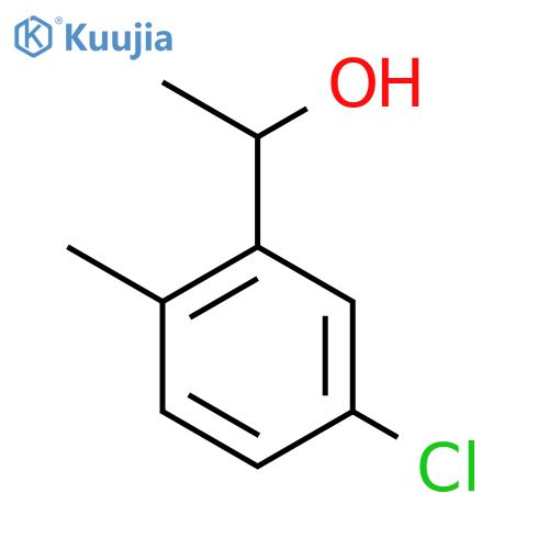 1-(5-Chloro-2-methylphenyl)ethanol structure