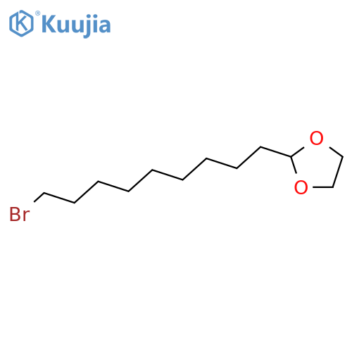 1,3-Dioxolane, 2-(9-bromononyl)- structure