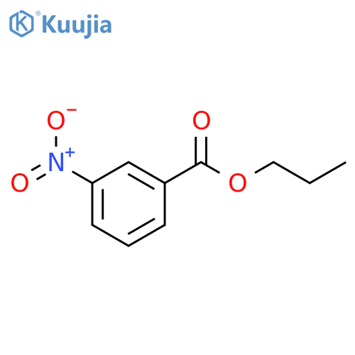 BENZOIC ACID, 3-NITRO-, PROPYL ESTER structure
