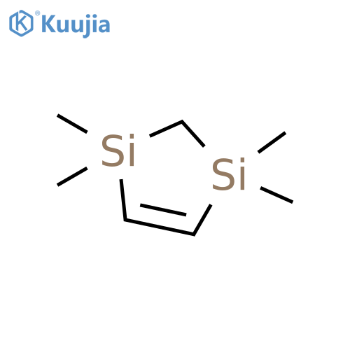 1,1,3,3-tetramethyl-2h-1,3-disilole structure