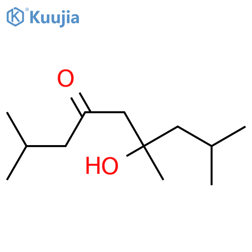 6-hydroxy-2,6,8-trimethylnonan-4-one structure