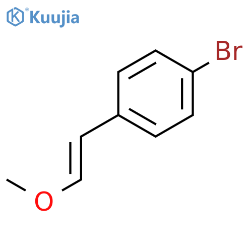 1-Bromo-4-(2-methoxy-vinyl)-benzene structure