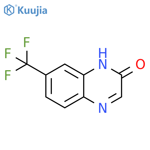 7-(Trifluoromethyl)quinoxalin-2(1H)-one structure