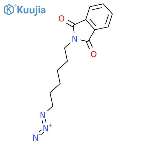 1H-Isoindole-1,3(2H)-dione, 2-(6-azidohexyl)- structure