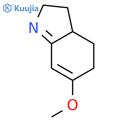 6-methoxy-3,3a,4,5-tetrahydro-2H-indole structure