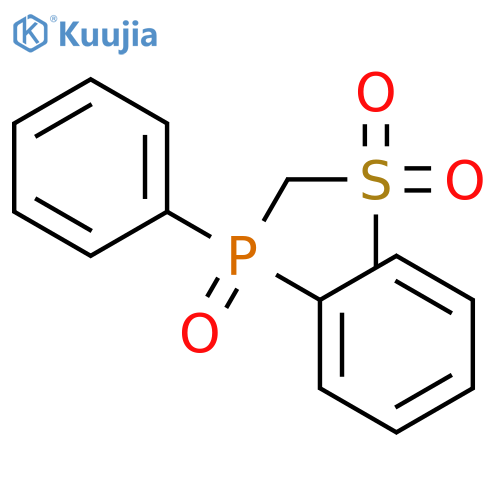 ((Methylsulfonyl)methyl)diphenylphosphine oxide structure