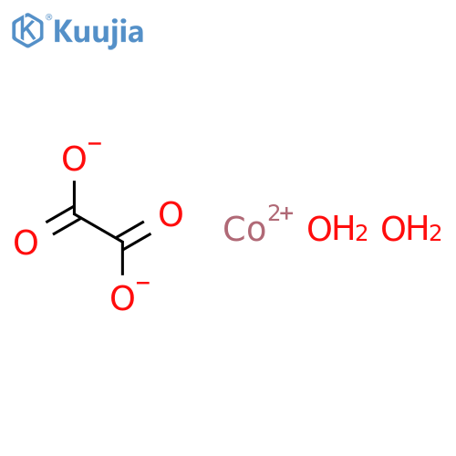 Cobalt(II) oxalate dihydrate structure