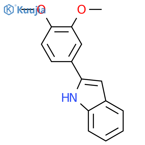 2-(3,4-Dimethoxyphenyl)-1H-indole structure