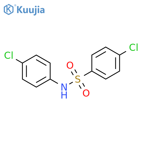 Benzenesulfonamide, 4-chloro-N-(4-chlorophenyl)- structure