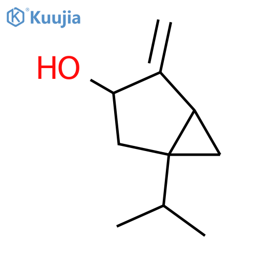 Bicyclo[3.1.0]hexan-3-ol, 4-methylene-1-(1-methylethyl)- structure