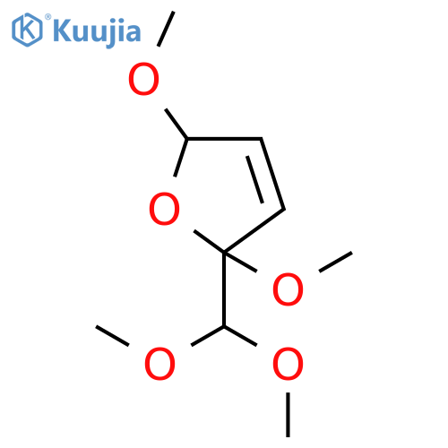2,5-Dihydro-2,5-dimethoxy-2-dimethoxymethylfuran structure