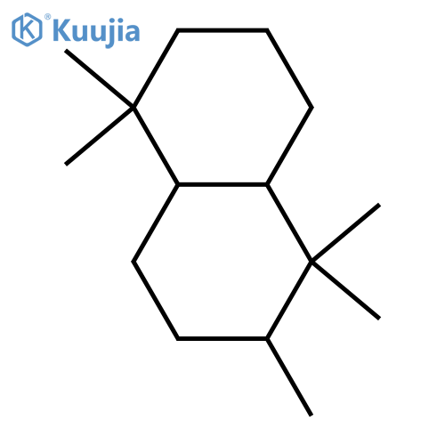 Decahydro-1,1,2,5,5-pentamethylnaphthalene structure