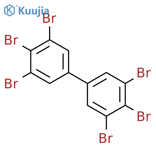 3,4,5,3',4',5'-Hexabromobiphenyl structure