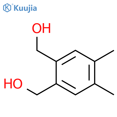 4,5-Dimethylbenzene-1,2-dimethanol structure