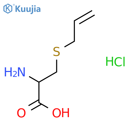(R)-3-(Allylthio)-2-aminopropanoic acid hydrochloride structure