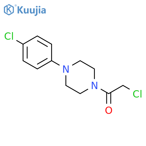 1-(Chloroacetyl)-4-(4-chlorophenyl)piperazine structure