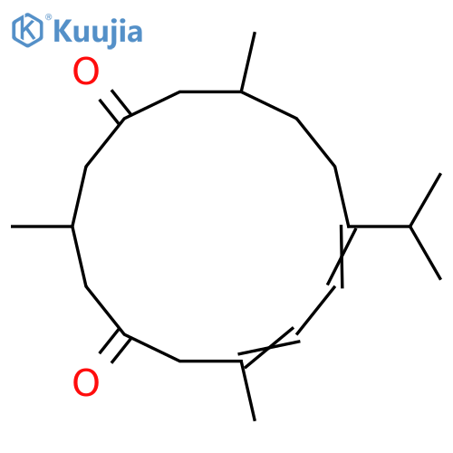 1,3-Cembradiene-6,10-dione; (1Z,3E,8ξ,12ξ)-form structure