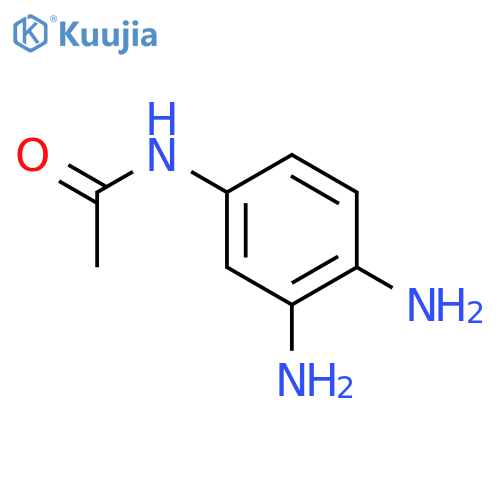 Acetamide, N-(3,4-diaminophenyl)- structure