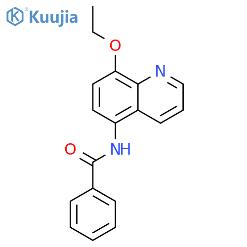 Benzamide, N-(8-ethoxy-5-quinolinyl)- structure
