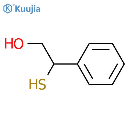 Benzeneethanol, β-mercapto- structure