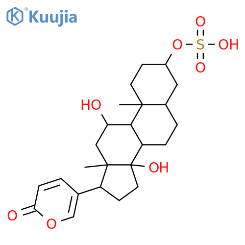 3,11,14-Trihydroxybufa-20,22-dienolide; (3β,5β,11α,14β)-form, 3-Sulfate structure