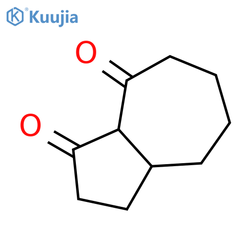 1,8-Azulenedione, octahydro- structure