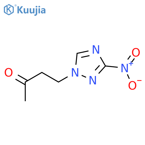 4-(3-Nitro-1H-1,2,4-triazol-1-yl)butan-2-one structure