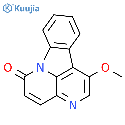 1-methoxy-6H-indolo[3,2,1-de][1,5]naphthyridin-6-one structure