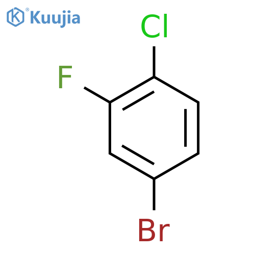 4-Bromo-1-chloro-2-fluorobenzene structure