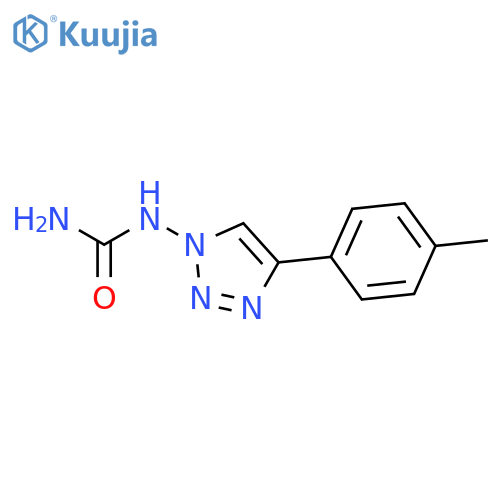 UREA, [4-(4-METHYLPHENYL)-1H-1,2,3-TRIAZOL-1-YL]- structure