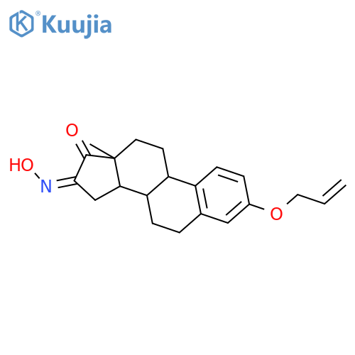 (8r,9s,13s,14s,16e)-16-hydroxyimino-13-methyl-3-prop-2-enoxy-6,7,8,9,11,12,14,15-octahydrocyclopenta[a]phenanthren-17-one structure